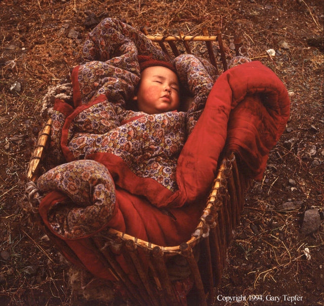 Sleeping Child, Western Mongolia