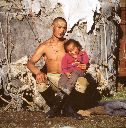 Father and Son, Western Mongolia