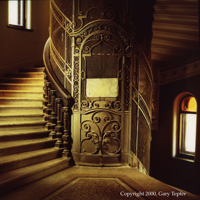Elevator and Stairs, St Petersburg