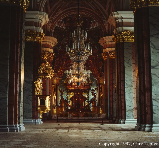 Peter and Paul Cathedral, Interior, St. Petersburg