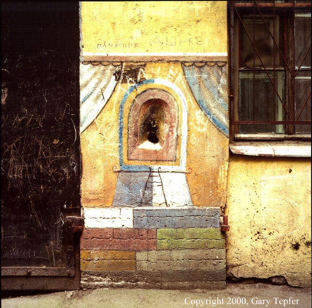 "Monument to a Hole", St Petersburg.