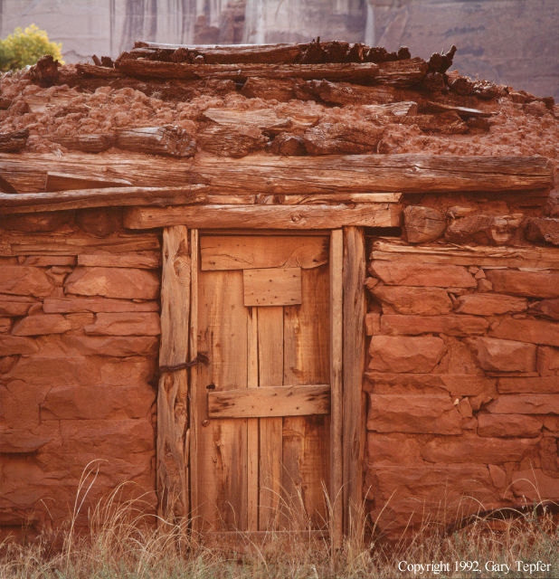 Hogan Façade, Canyon de Chelly