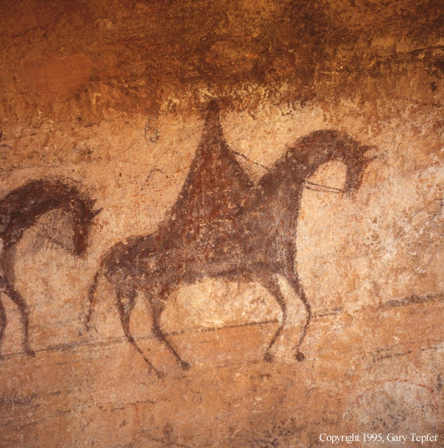 Spanish Rider Pictograph