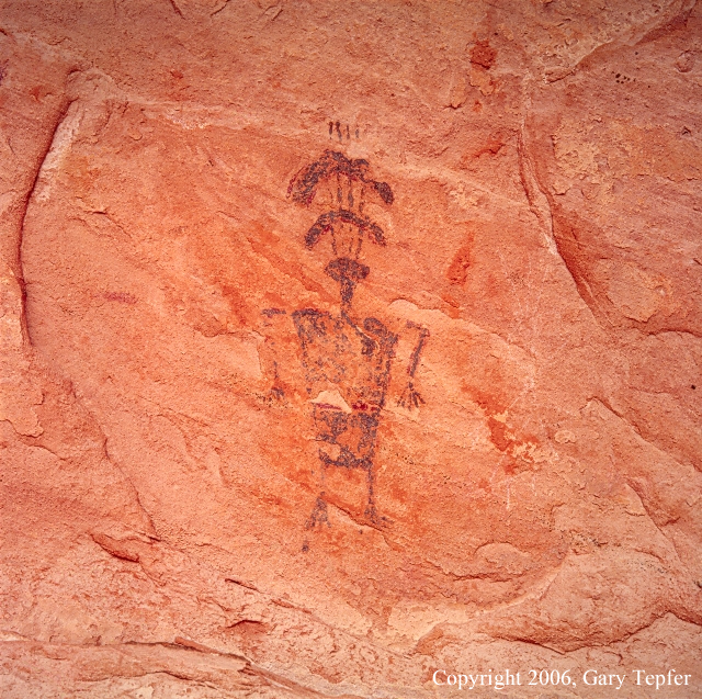 Mushroom Figure, Black Rock Cave