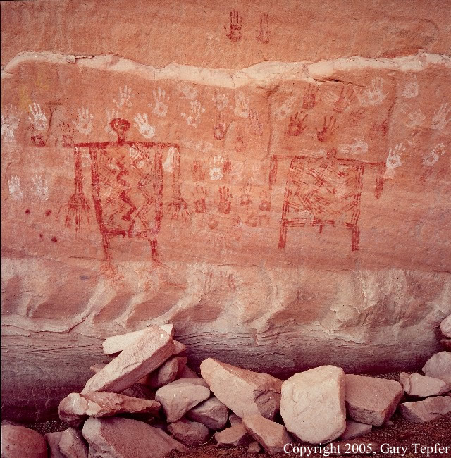 Pictograph at Round Rock