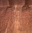 Archaic Petroglyph, Canyon del Muato