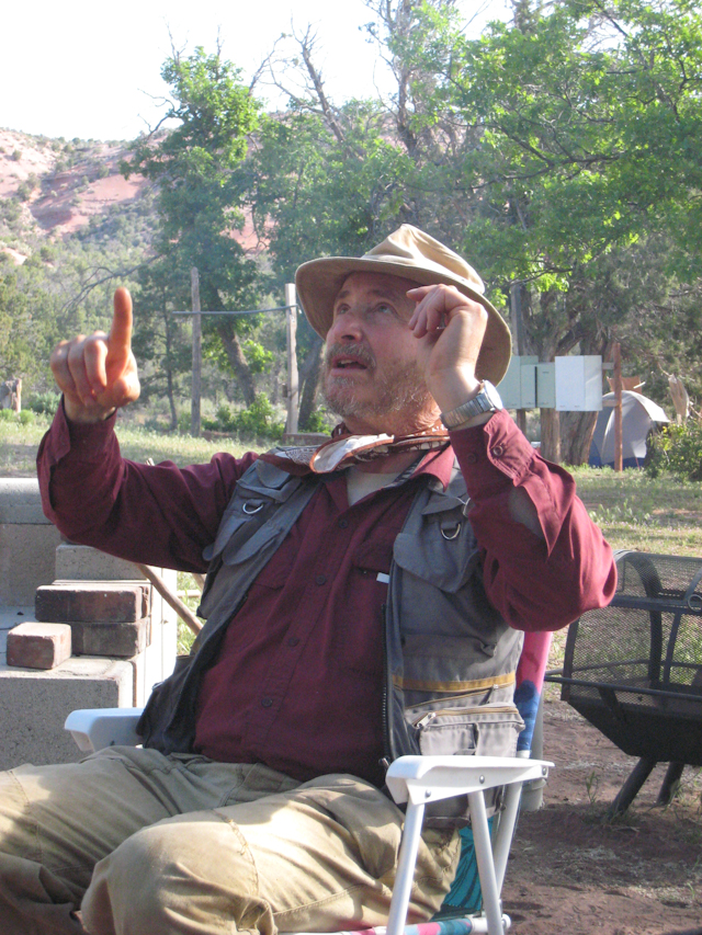 Gary at the Chuska Base Camp